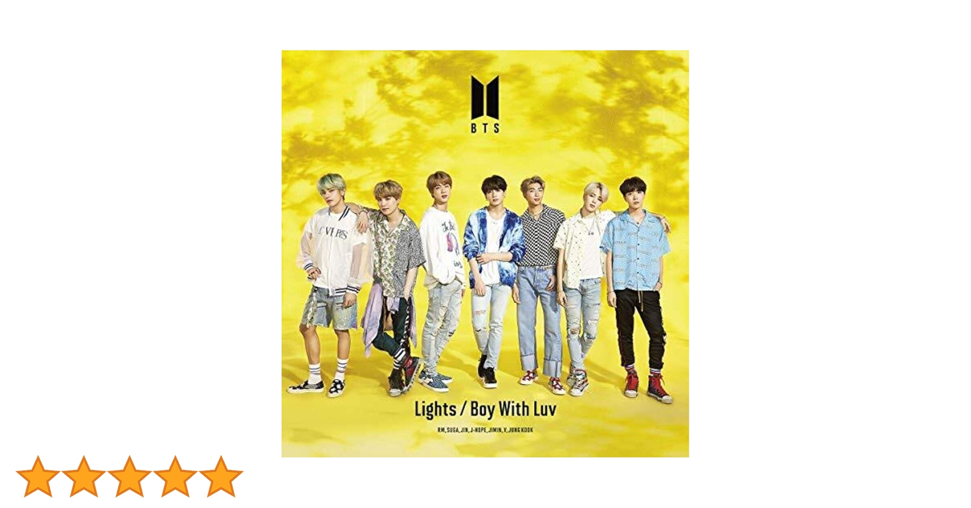 BTS Lights/Boy With Luv CD DVDセット（特典付き） Lights / Boy With Luv Limited Edition A (CD + DVD): BTS, BTS